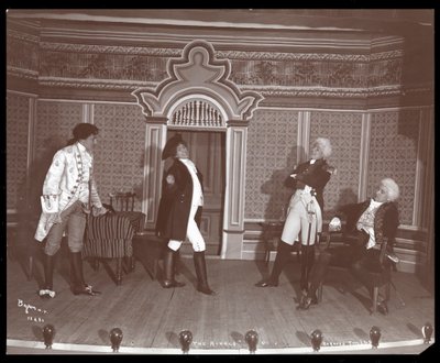 A Scene from an Amateur Production of The Rivals, Presented at Barnard College, New York by Byron Company